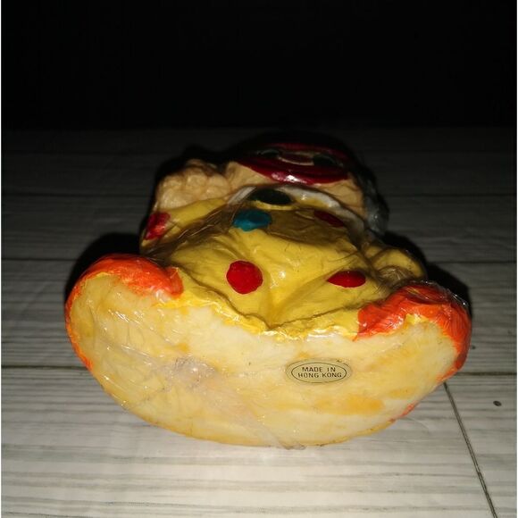 Vintage Peace Clown Art Decorative Candle Made In Hong Kong 5½in Tall - Picture 6 of 10